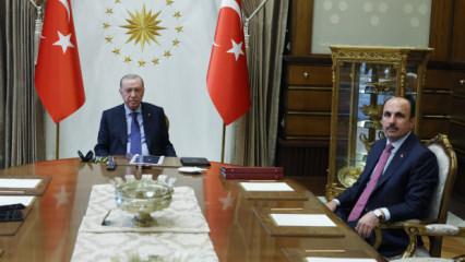 Cumhurbaşkanı Erdoğan, D&uuml;nya Belediyeler Birliği Başkanı Altay'ı kabul etti