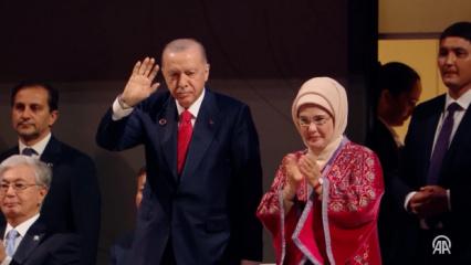 Cumhurbaşkanı Erdoğan, &ldquo;D&uuml;nya G&ouml;&ccedil;ebe Oyunları A&ccedil;ılış T&ouml;reni&rdquo;ne katıldı 