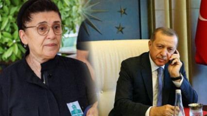 Cumhurbaşkanı Erdoğan, eski milletvekili Leyla Zana'ya başsağlığı diledi