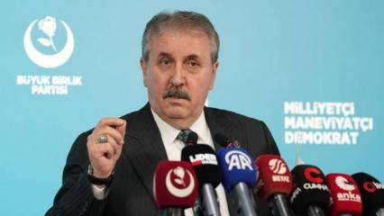 Destici'den Muhsin Yazıcıoğlu mesajı