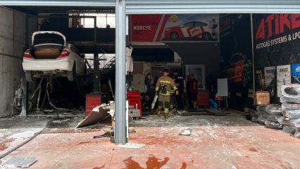 Edirne'de otomobil tamirhanesinde patlama: 1'i ağır, 2 yaralı