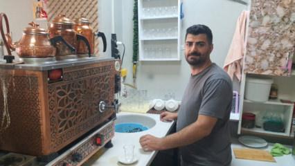 Erzurumlu esnafın dikkat &ccedil;eken ticari zekası! M&uuml;şteri sayısı g&uuml;nden g&uuml;ne artıyor