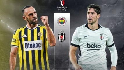 Fenerbah&ccedil;e - Beşiktaş! İlk 11'ler belli oldu