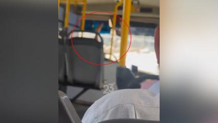 Gaziantep'te ''İnsanlık &ouml;lm&uuml;ş'' dedirten anlar!  Otob&uuml;s şof&ouml;r&uuml;nden anneye ağır hakaret
