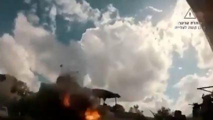 Hizbullah kamikaze iha ile vurdu! İsrail ordusunda panik b&uuml;y&uuml;yor