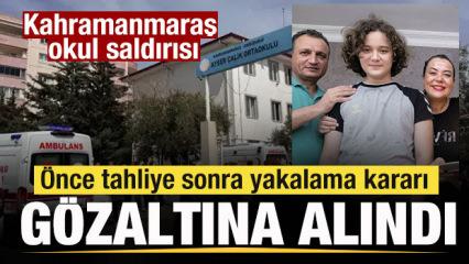 Kahramanmaraş okul saldırısı: &Ouml;nce tahliye sonra yakalama kararı! 