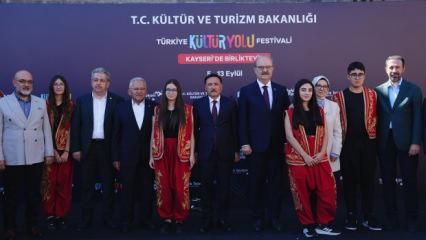 Kayseri'de 'T&uuml;rkiye K&uuml;lt&uuml;r Yolu' heyecanı başladı