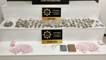 Kocaeli'de uyuşturucu operasyonu: 5 tutuklama