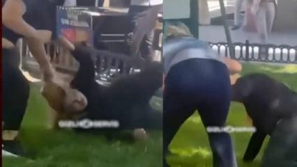 Kayseri'de kadınlar arasındaki kavga t&uuml;yleri diken diken etti