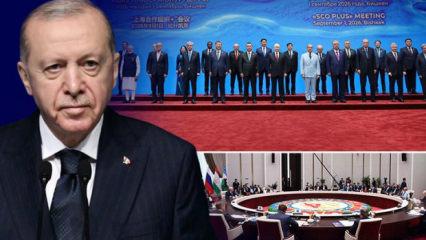Son dakika... Erdoğan&rsquo;dan Bişkek&rsquo;te kritik mesaj: Şanghay &ouml;rg&uuml;t&uuml; BM&rsquo;nin tamamlayıcısıdır