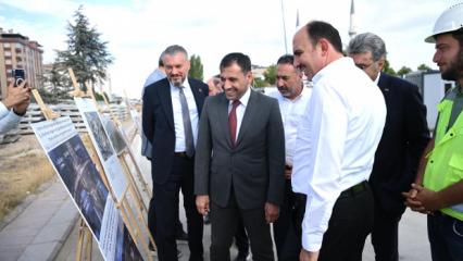 AK Parti Konya milletvekilleri, Konya'daki raylı sistem projelerini inceledi 