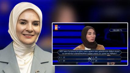 100 bin TL'lik soruyu bilemedi! Cevabı bakan paylaştı!