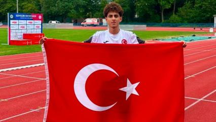 18 yaşında Avrupa şampiyonu oldu! &Uuml;mraniye&rsquo;nin gururu Mustafa Abacıoğlu