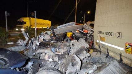 Bursa'da zincirleme kaza! 1 &ouml;l&uuml;, 7 yaralı