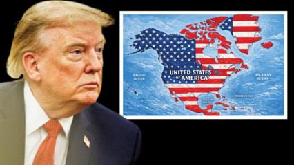 Trump işgal haritasını yayınladı