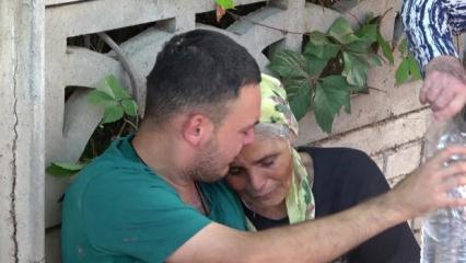 Antalya'da korkutan yangın: Anne oğul g&ouml;zyaşlarıyla buluştu