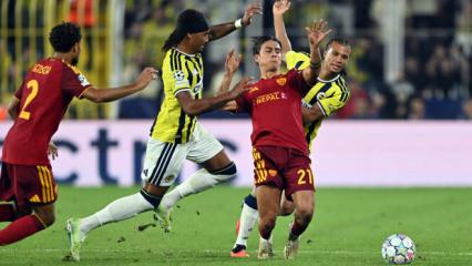 Devler Ligi'nde 18 yıl sonra ilk ma&ccedil;! Fenerbah&ccedil;e, Roma'yı elinden ka&ccedil;ırdı