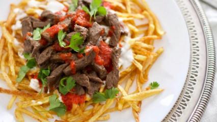 Evde Çökertme kebabı tarifi: Çıtır patatesi ve nefis etiyle