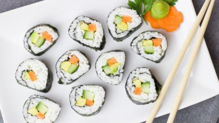 Evde sushi nasıl yapılır? Yeni başlayanlar i&ccedil;in kolay sushi tarifi