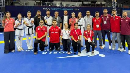 G&uuml;ney Kore&rsquo;de şov yaptık! Para Taekwondo Milli Takımı 5 madalya kazandı