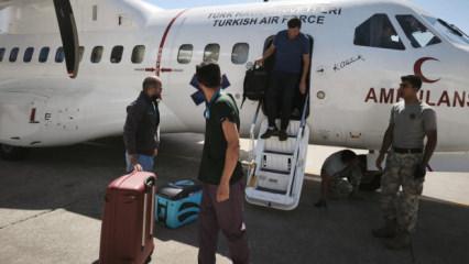 Hava Kuvvetleri Muğla'dan Ankara'ya karaciğer grefti ulaştırdı