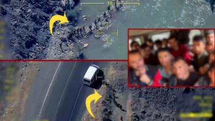 Jandarma insan tacirlerine nefes aldırmadı!