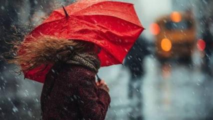 Meteoroloji'den yeni harita! Uyarı yapıldı; dikkatli ve tedbirli olun