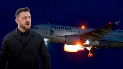 NATO &uuml;lkesi son dakika duyurdu: Zelenski'nin u&ccedil;ağı saldırıdan son anda kurtuldu