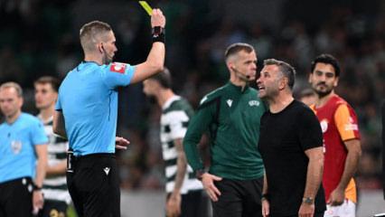 Okan Buruk'u &ccedil;ılgına &ccedil;evirmişti! Sporting ma&ccedil;ının hakemi i&ccedil;in olay karar