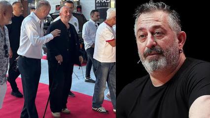 Cem Yılmaz bastonla g&ouml;r&uuml;nt&uuml;lendi