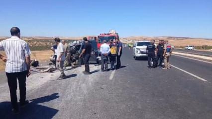 Şanlıurfa'da katliam gibi kaza: 4 &ouml;l&uuml;, 2 ağır yaralı! 