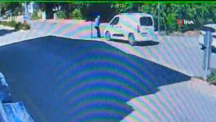 Elazığ'da acı son: Yaşlı adamın hayatını kaybettiği trafik kazası kamerada!