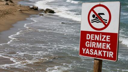 Vize ve Demirk&ouml;y&rsquo;de denize girişlere yasak kararı