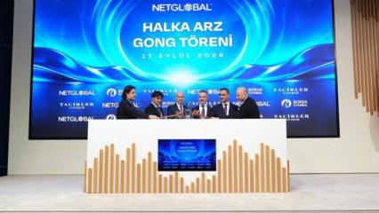 Borsa İstanbul'da gong Net Global End&uuml;striyel Yatırımlar AŞ i&ccedil;in &ccedil;aldı