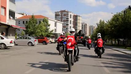 Kayseri Emniyet M&uuml;d&uuml;r&uuml;&rsquo;nden şehit kızına anlamlı hareket