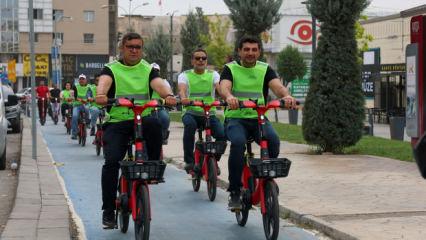 Gaziantep B&uuml;y&uuml;kşehir'den Avrupa Hareketlilik Haftası'nda &ouml;zel bisiklet s&uuml;r&uuml;ş&uuml;