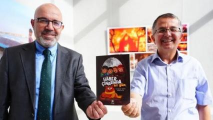 AA'nın &ccedil;ocuk kitabı "Haber &Ccedil;ınarında Bir G&uuml;n" &ccedil;ocuklara haberin mutfağını anlatıyor