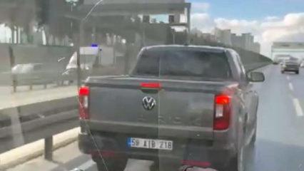 Ambulansa yol vermeyen s&uuml;r&uuml;c&uuml;ye 46 bin TL ceza: Ehliyeti ve arabası da gitti