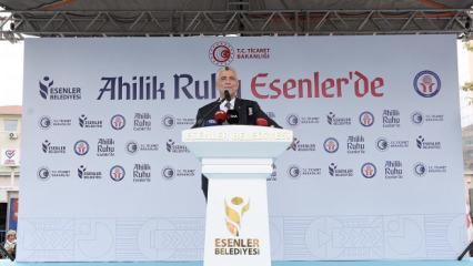 Bakan Bolat, esnaf ve sanatkarlar ile bir araya geldi