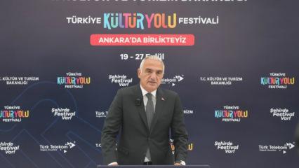 Bakan Ersoy Başkentte Startı Verdi! Ankara K&uuml;lt&uuml;r Yolu Festivali Başladı