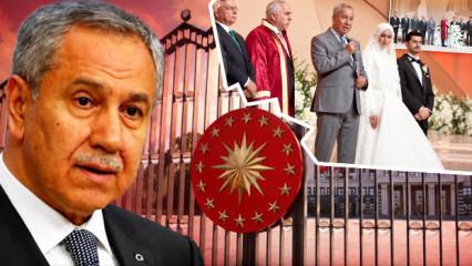 Nikahı siyasi hesaplaşmaya &ccedil;evirdi: Beştepe'den B&uuml;lent Arın&ccedil;'a &ccedil;ok sert tepki