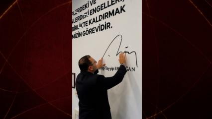 Cumhurbaşkanı Erdoğan'ın imzası yeniden ait olduğu yerde