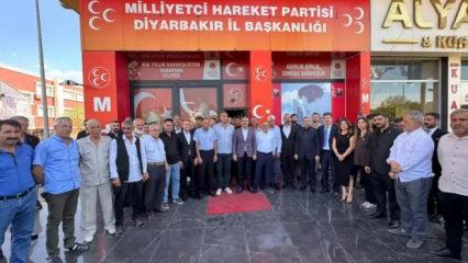 Diyarbakır&rsquo;da MHP&rsquo;ye 250 kişi katıldı