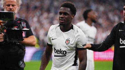 Ernest Poku, Beşiktaş'ta siftah yaptı