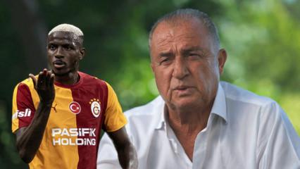 Fatih Terim'den Victor Osimhen i&ccedil;in &ccedil;arpıcı s&ouml;zler!