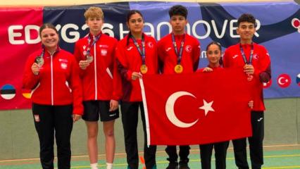 Gaziantep B&uuml;y&uuml;kşehir Belediyesi'nin sporcuları D&uuml;nya arenasında ses getirdi!