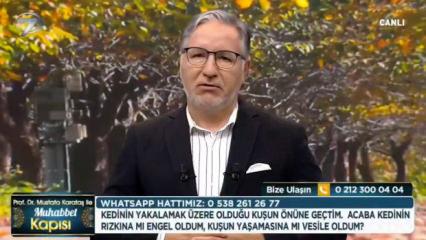 İlahiyat&ccedil;ı Prof. Dr. Mahmut Karataş, kardeşinin vefat haberini canlı yayında &ouml;ğrendi