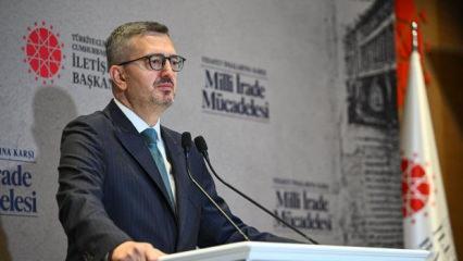 İletişim Başkanı Duran: T&uuml;rkiye'de vesayet d&ouml;nemi tamamen bitmiştir
