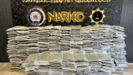 İstanbul'da dev operasyon: 409 kilo skunk ele ge&ccedil;irildi