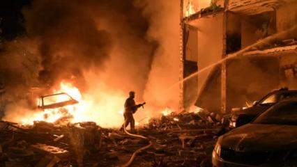 Kiev'de askeri sanayi tesisi vuruldu